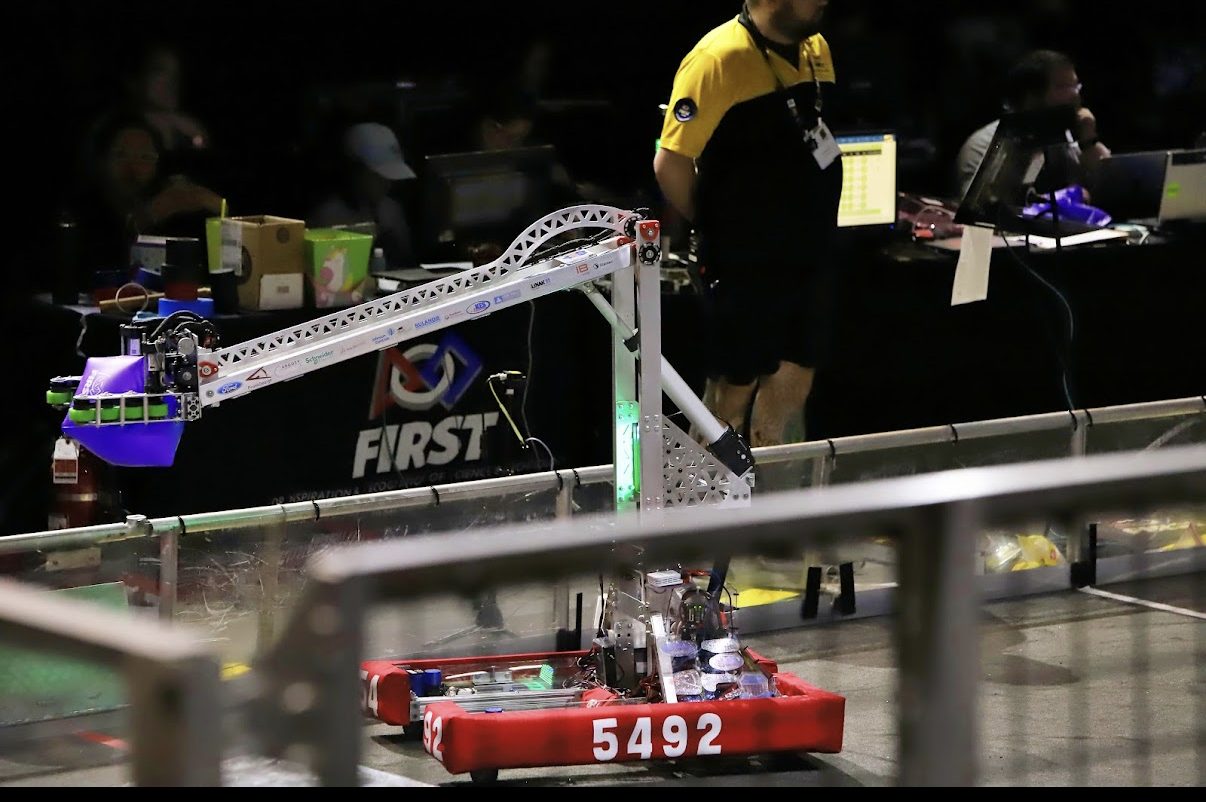 Team 5492 2023 Charged Up robot — Actuator Alf